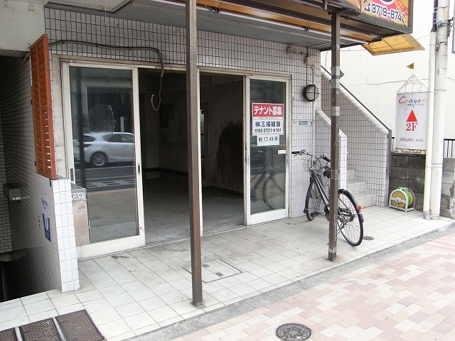 目黒通り沿｜1階店舗
軽飲食相談｜約17.5坪イメージ