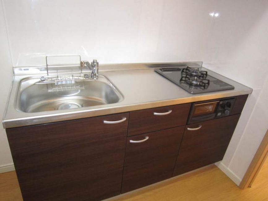 ガス2口システムキッチン