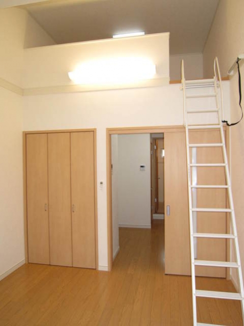 ロフト部分と吹抜