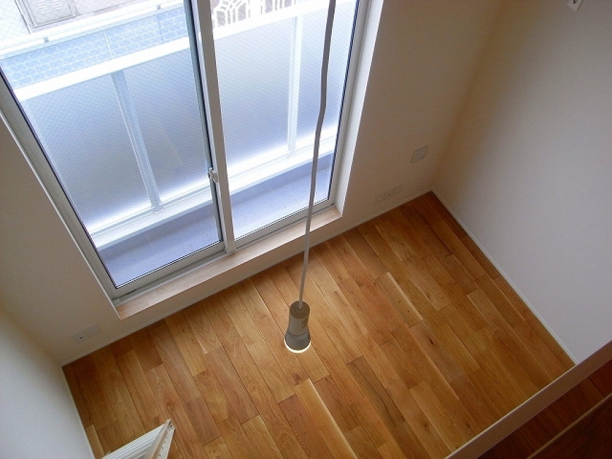 ロフトから居室