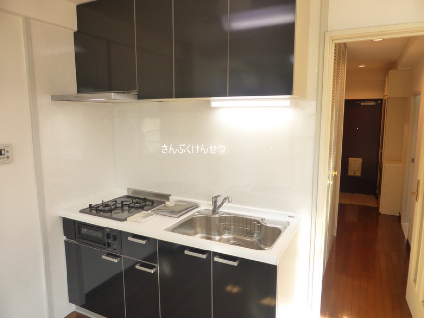 システムキッチンも新規入替済み