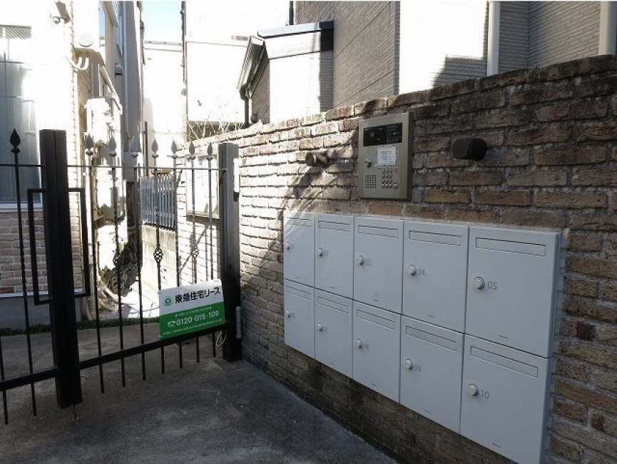 オートロック付きエントランス