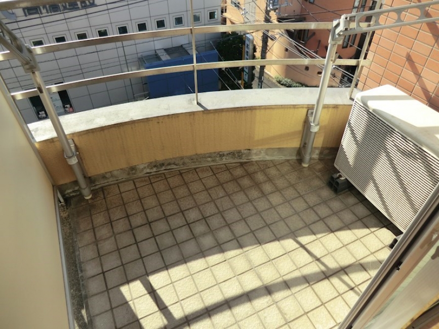 南向きバルコニー