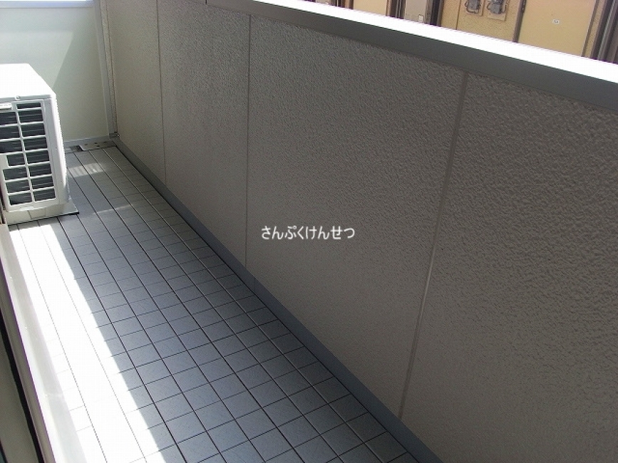 南向きバルコニー