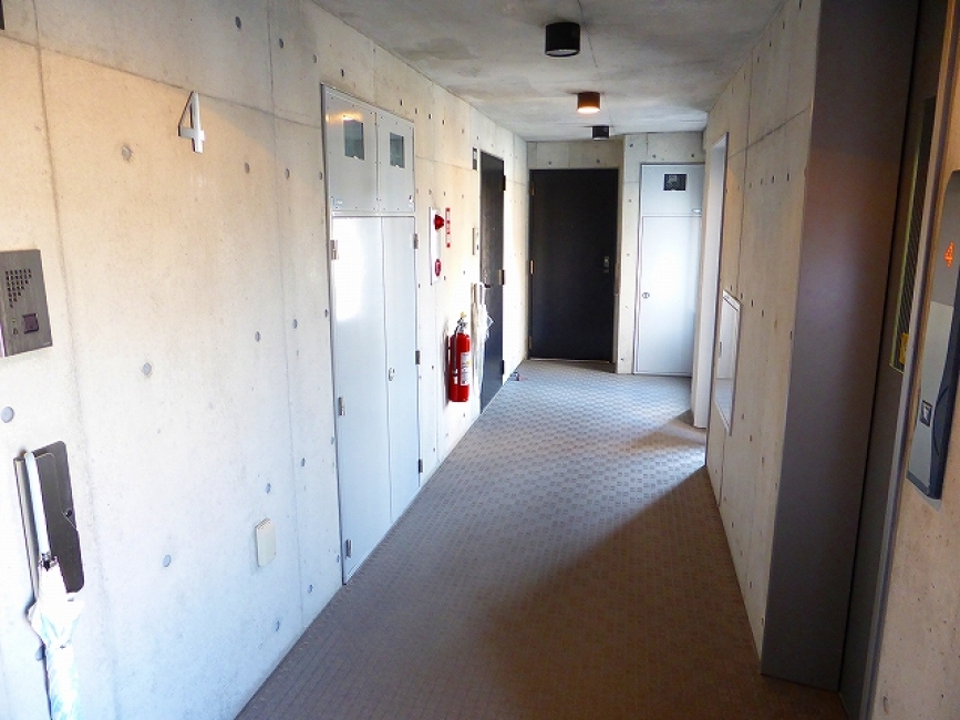 セレーネ自由が丘_共用廊下