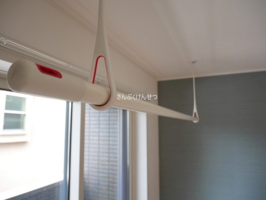 パピエ自由が丘_室内物干し