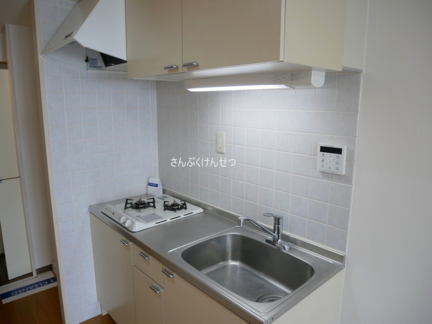 ガス2口キッチン