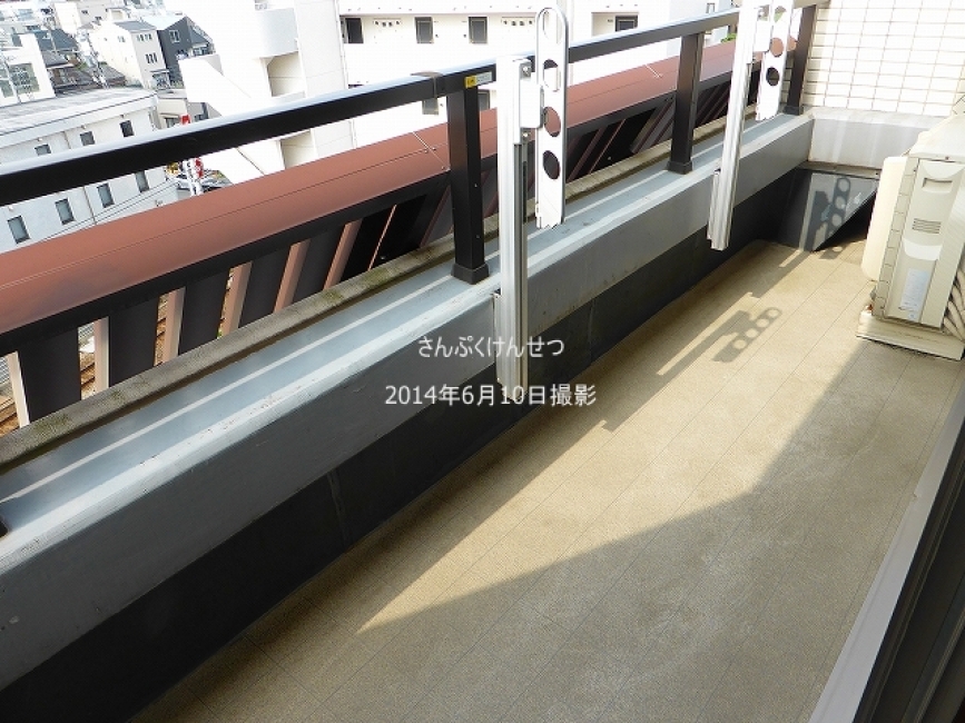 ベルファース奥沢_広めのバルコニー