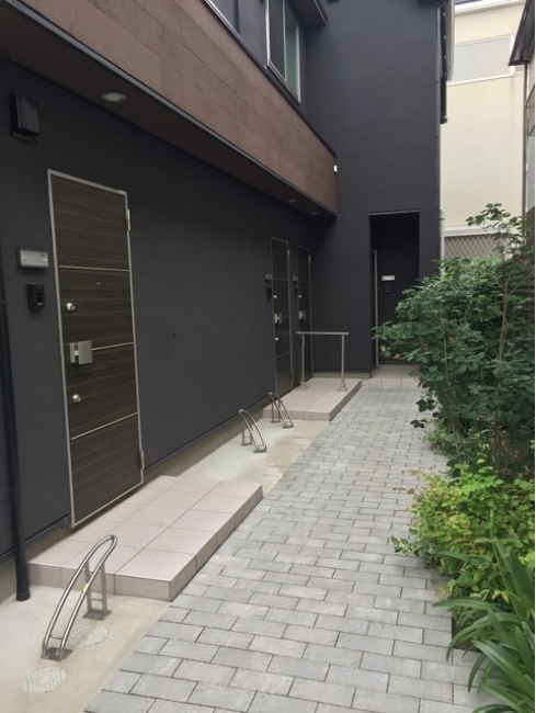 ヴィクトワール奥沢_共用部駐輪スペース