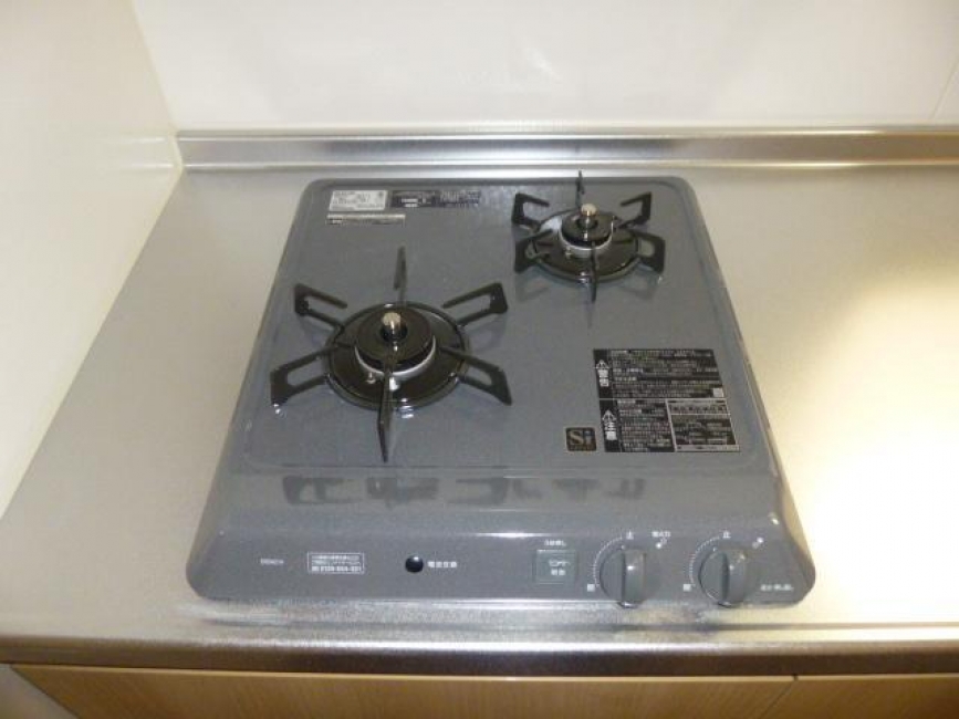 ボアソルチ奥沢_2口ガスコンロ