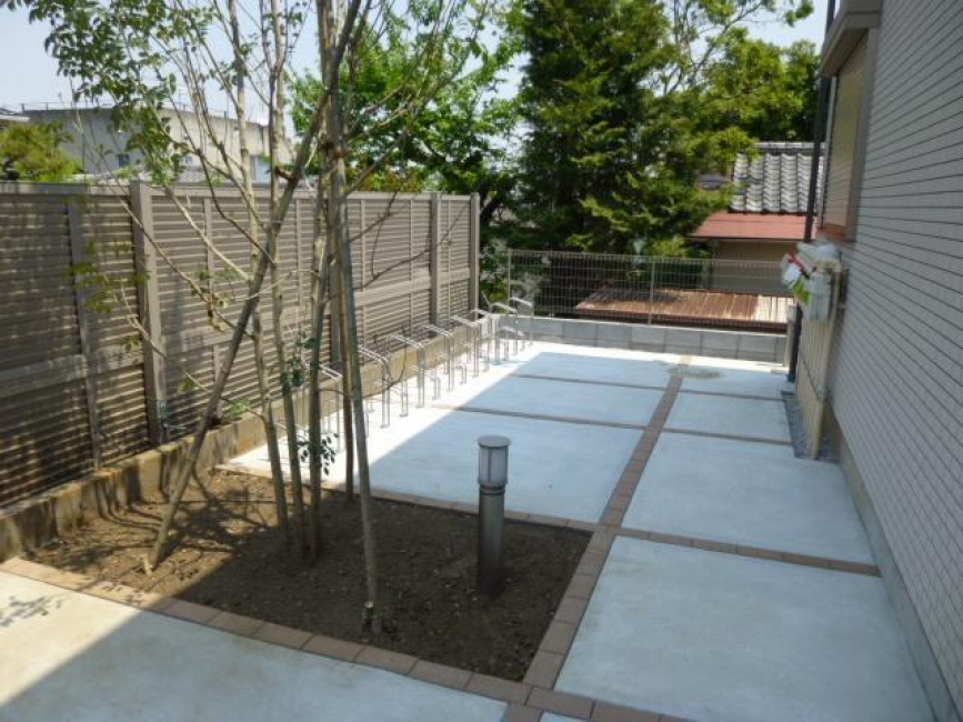 ボアソルチ奥沢_共用駐輪場