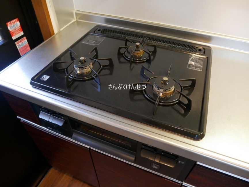 グレイスベル自由が丘_ガス3口グリル付