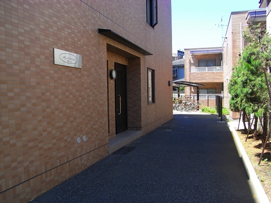 グレイスベル自由が丘_マンション入口