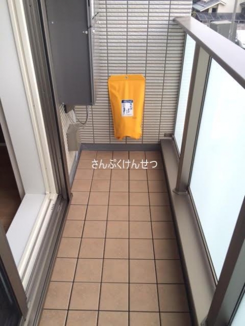 バルコニー付き