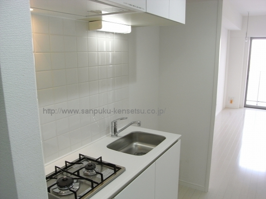 プレール・ドゥーク田園調布_ガス2口キッチン