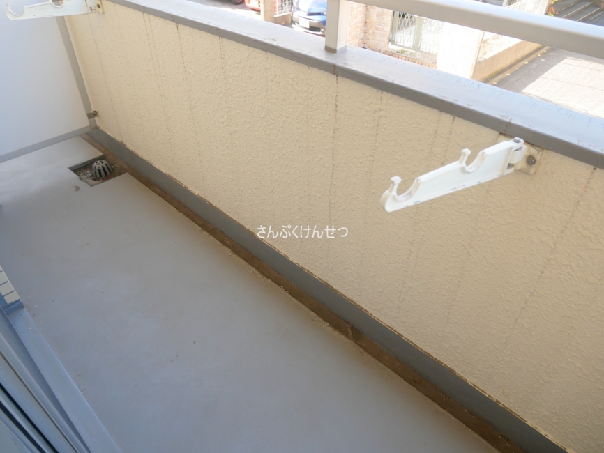 セザール自由が丘_西向きバルコニー