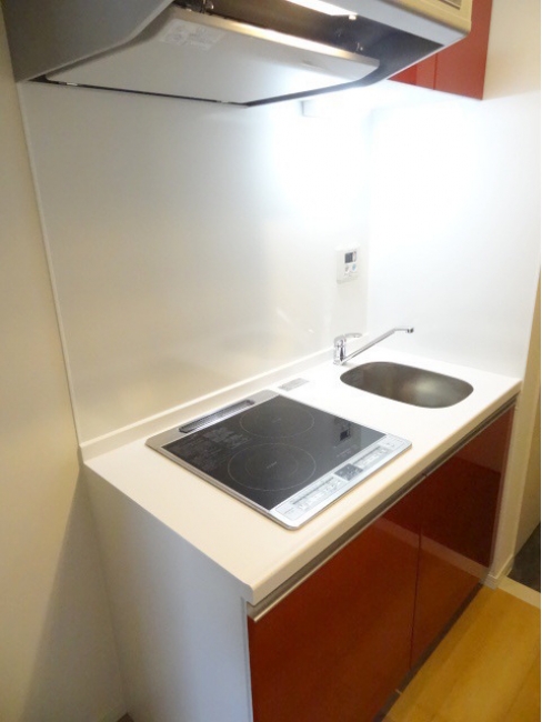 ウェルスクエアイズム奥沢_IH2口キッチン