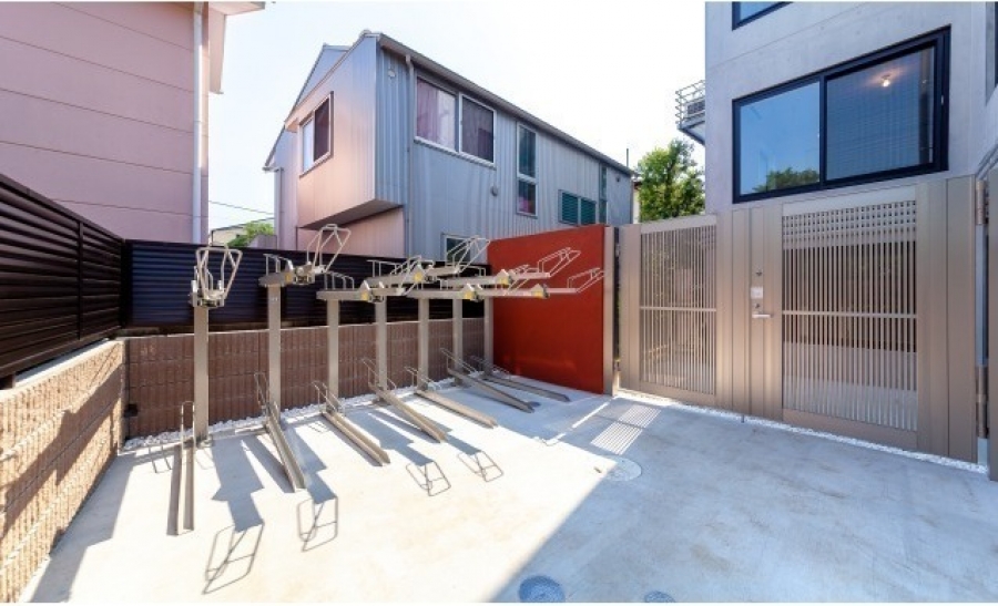 ウェルスクエアイズム奥沢_駐輪場