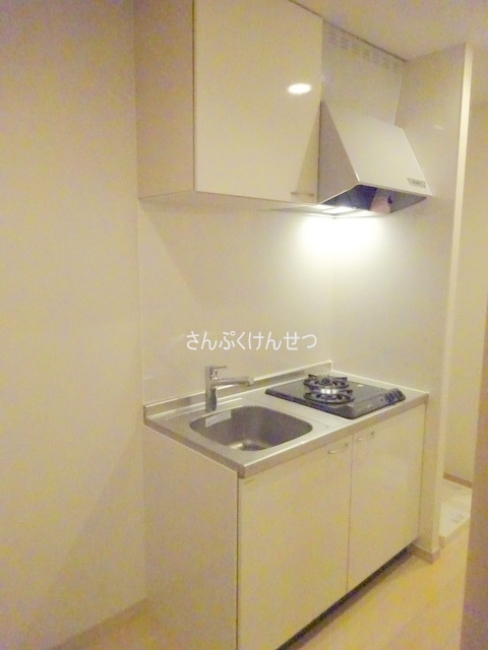 エスパス自由が丘_ガス2口キッチン