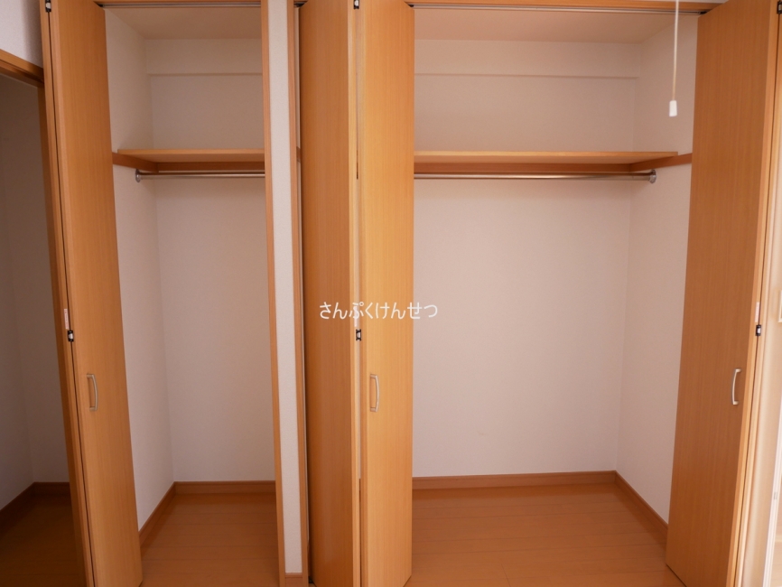田園調布ハイム_クローゼット収納力あり