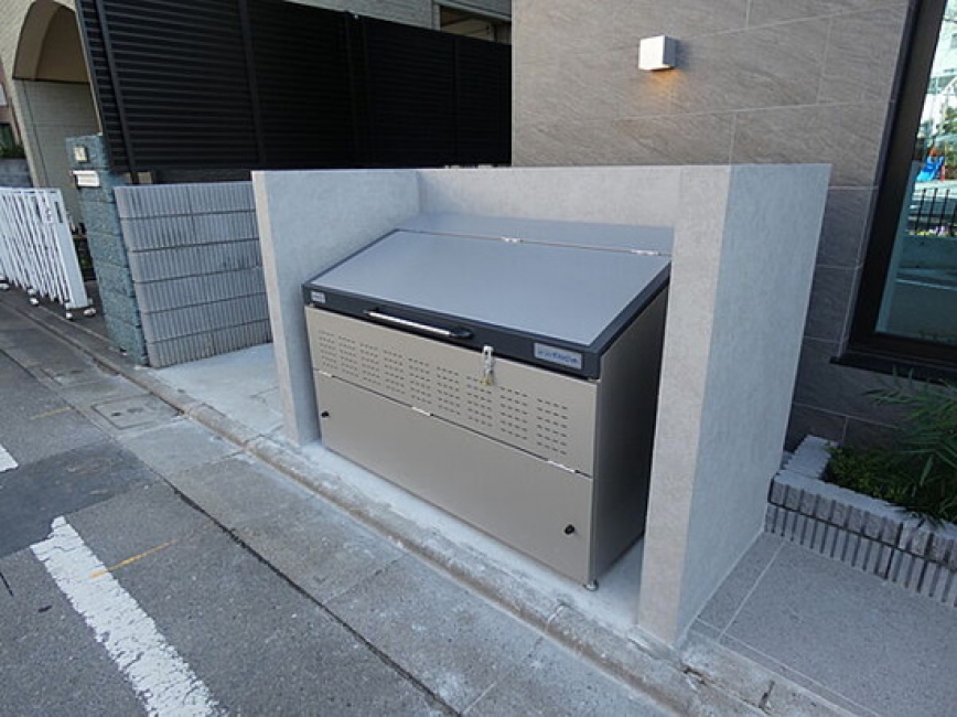 MDM自由が丘_敷地内ごみ置場