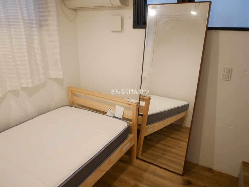 プラチナコート自由が丘RESIDENCE_寝室ベッド付