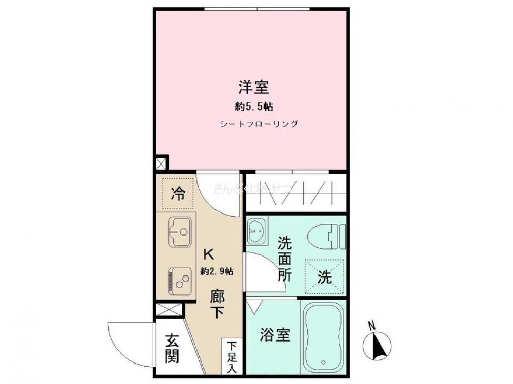 ノルディア奥沢_間取