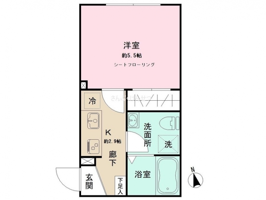 ノルディア奥沢_間取