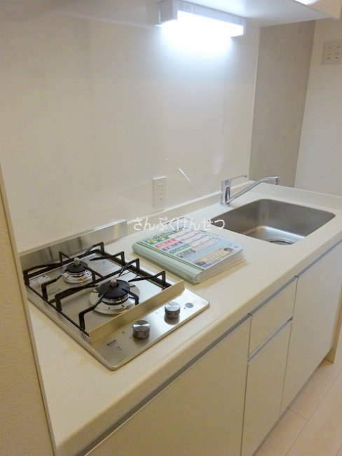 ノルディア奥沢_2口ガスシステムキッチン