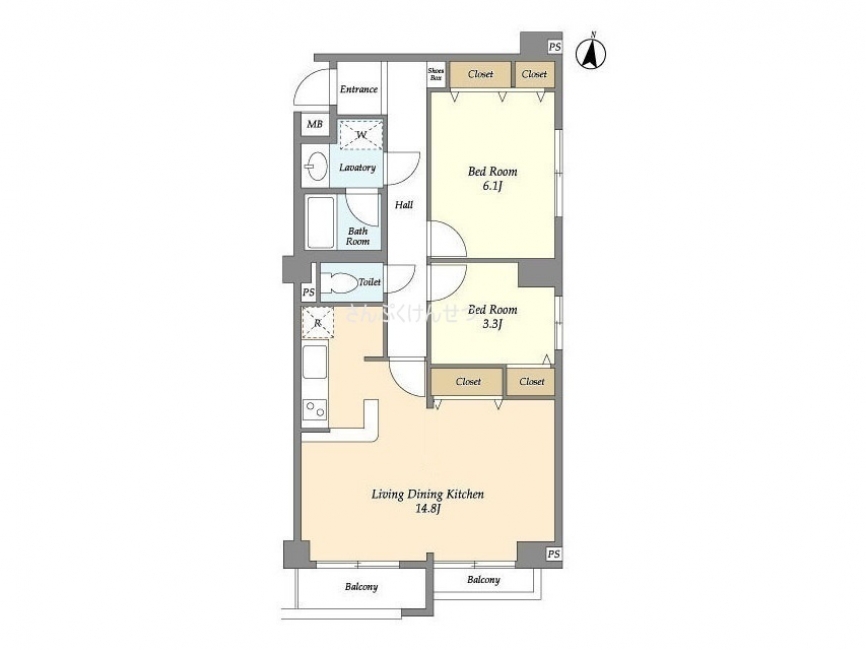 クレストガーデン自由が丘_間取