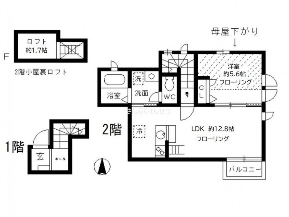 リュエル ラ ビュイ自由が丘_間取