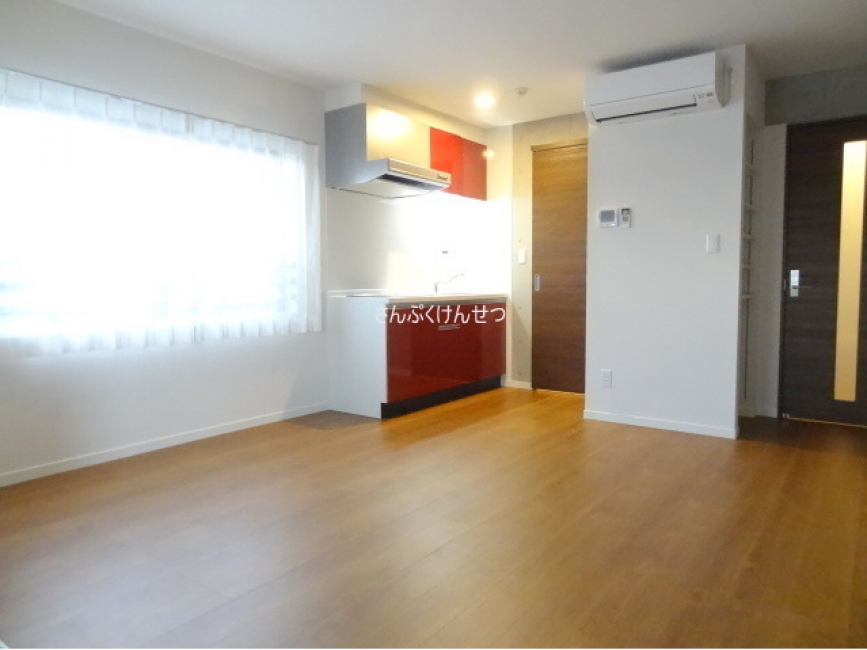 ウェルスクエアイズム奥沢_10.9帖リビング