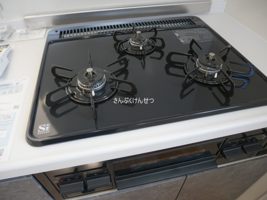 リラ奥沢_3口ガスグリル付