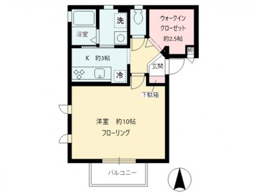 CHEZ-SOI OKUSAWA2_間取