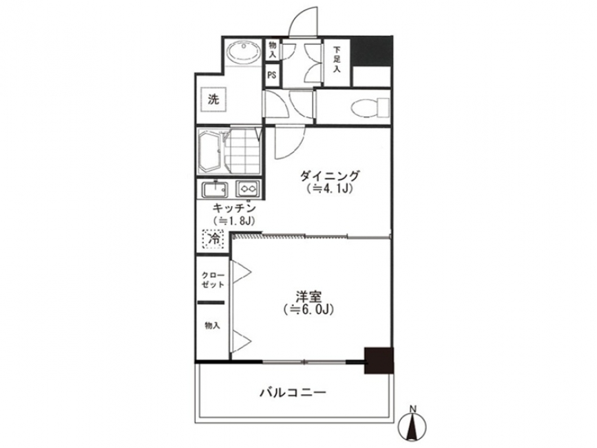 セレーネ自由が丘_間取