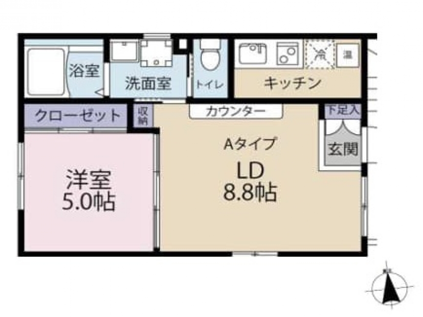 NEIVA奥沢_間取