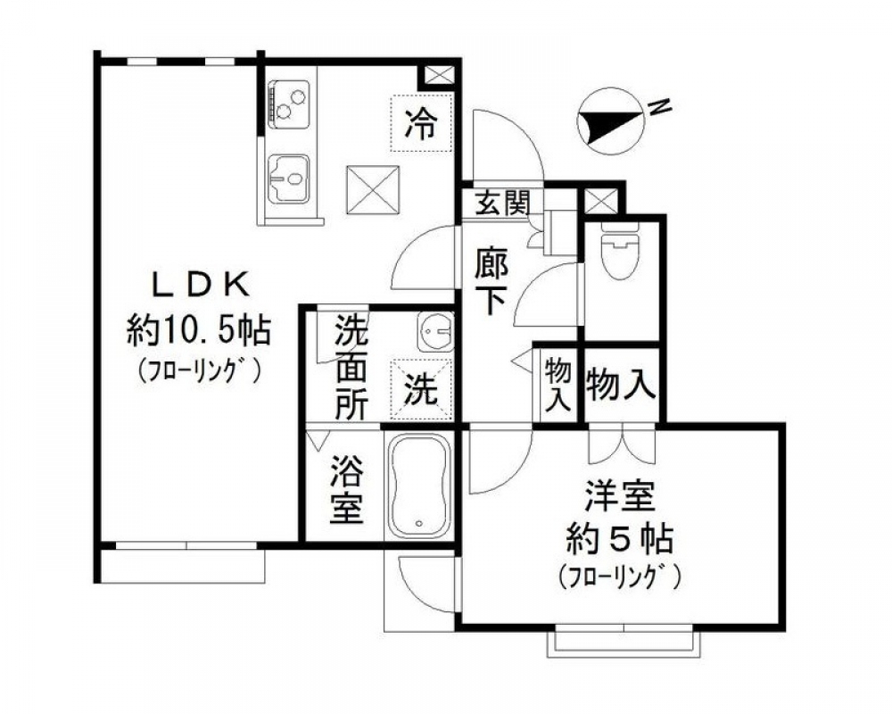レフィナード尾山台_間取