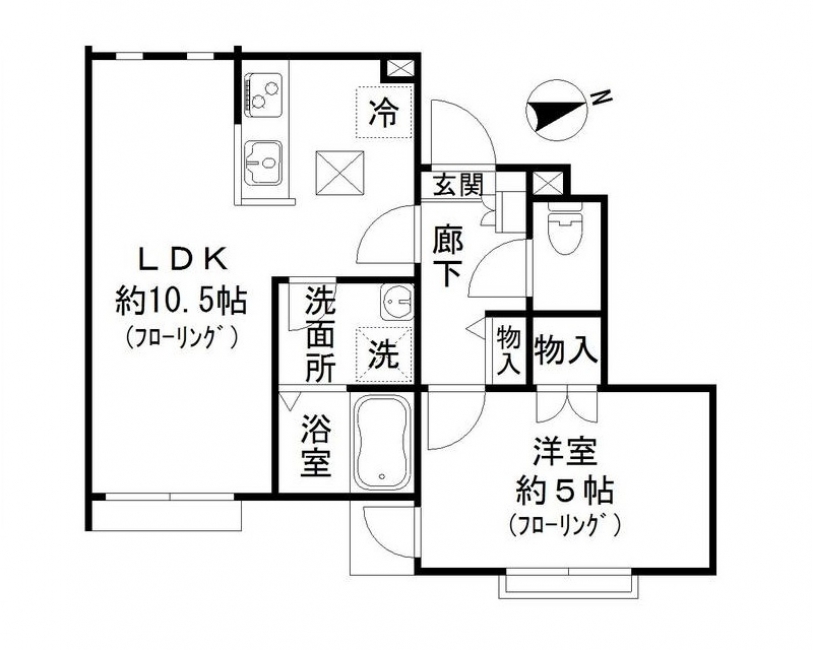 レフィナード尾山台_間取