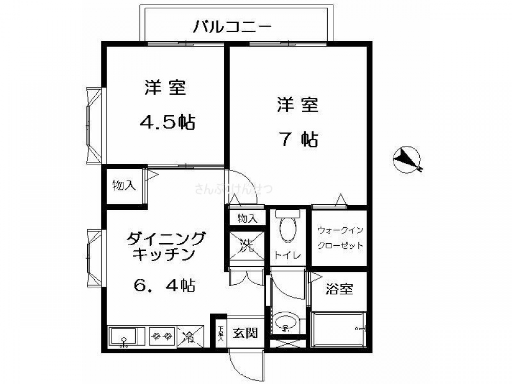 フォレスト等々力_間取