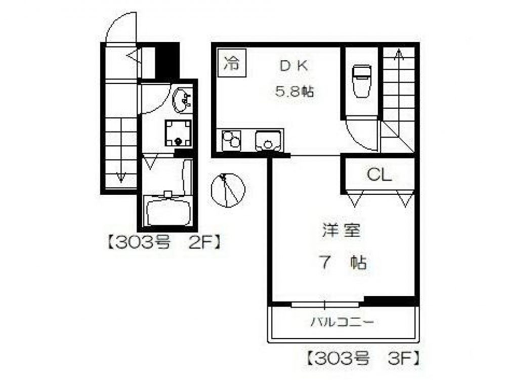 Casa Aspera jiyugaoka_間取