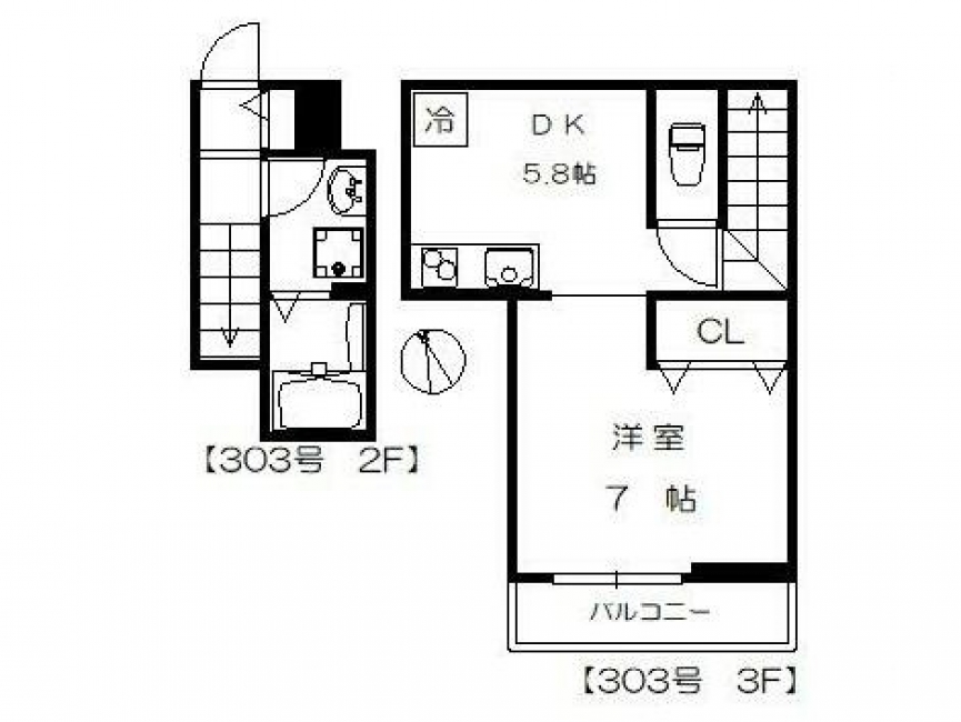 Casa Aspera jiyugaoka_間取