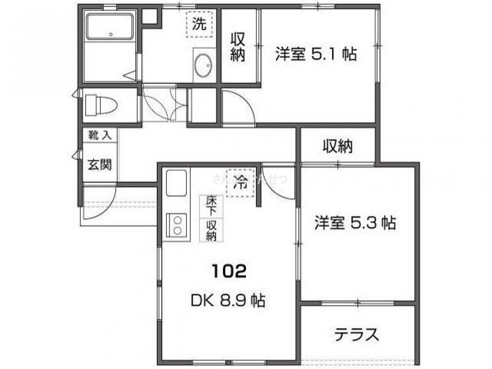 FLATS等々力_間取