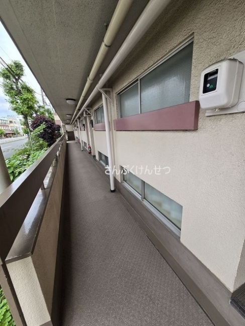 自由が丘フラワーマンション_共用廊下