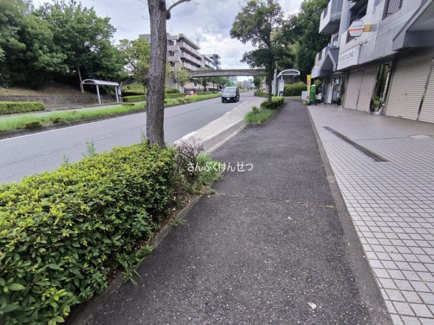 パークサイド_前面道路