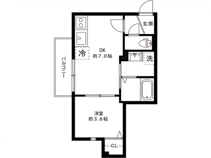 パピエ自由が丘_間取