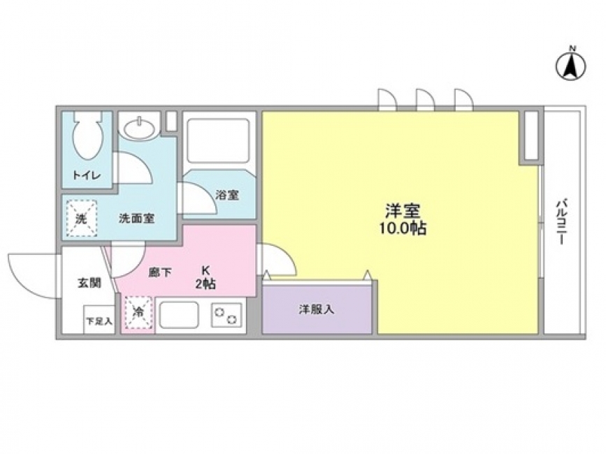 レラージュ自由が丘_間取